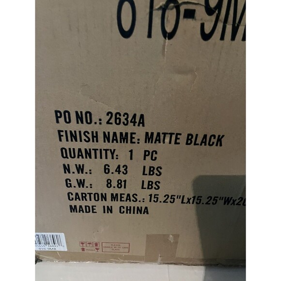 Z-Lite 818-9MB Pearson 1 Light 10 inch Matte Black Pendant Ceiling Light - Picture 16 of 16